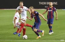 Thumbnail for article: Bijzondere goal Luuk de Jong en Barça-debuut Dest bij eerste puntenverlies Koeman