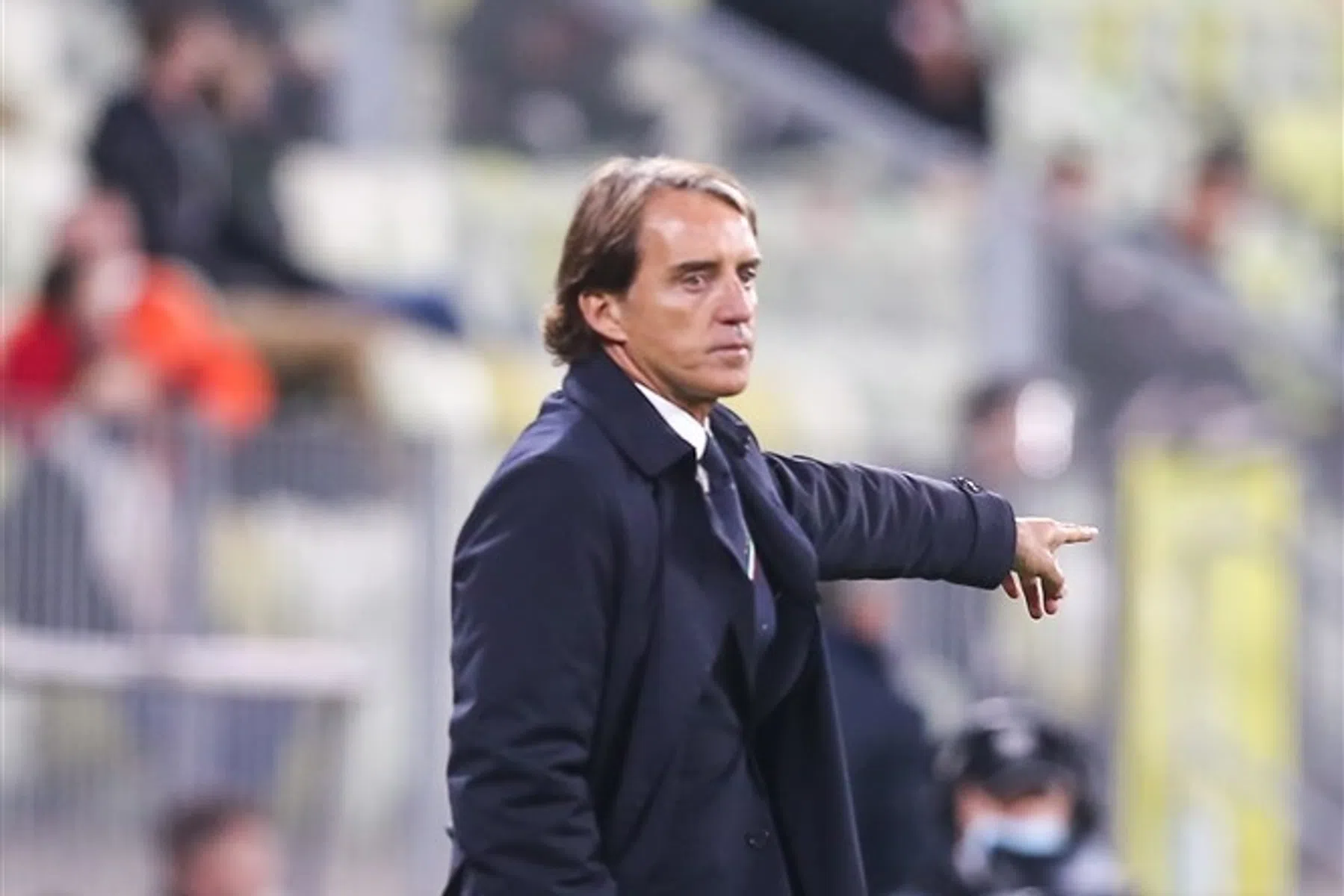 Mancini: 'Hopen dat het woensdag tegen Nederland niet weer gebeurt'