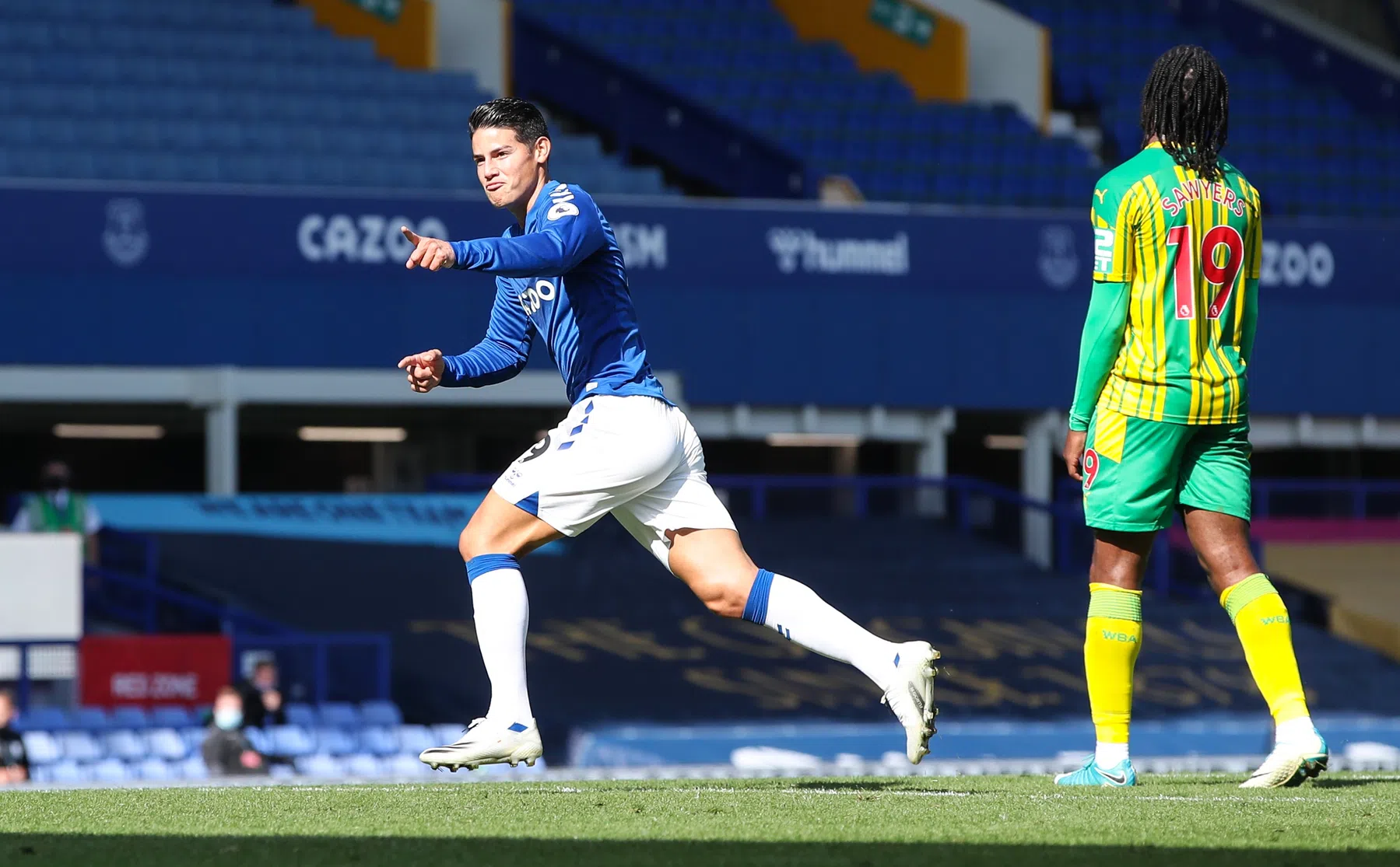 James Rodríguez, 'de laatste spelmaker', schenkt Everton magie 