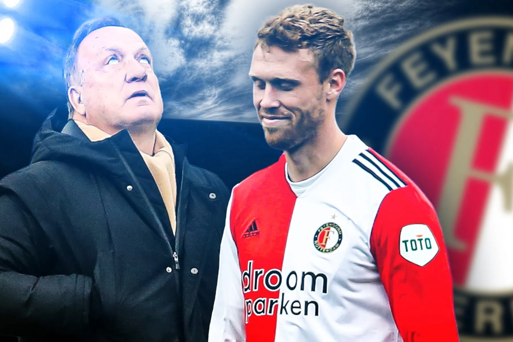 Feyenoord zoekende: 'Zo ben je koploper en even later kan je er niks meer van'