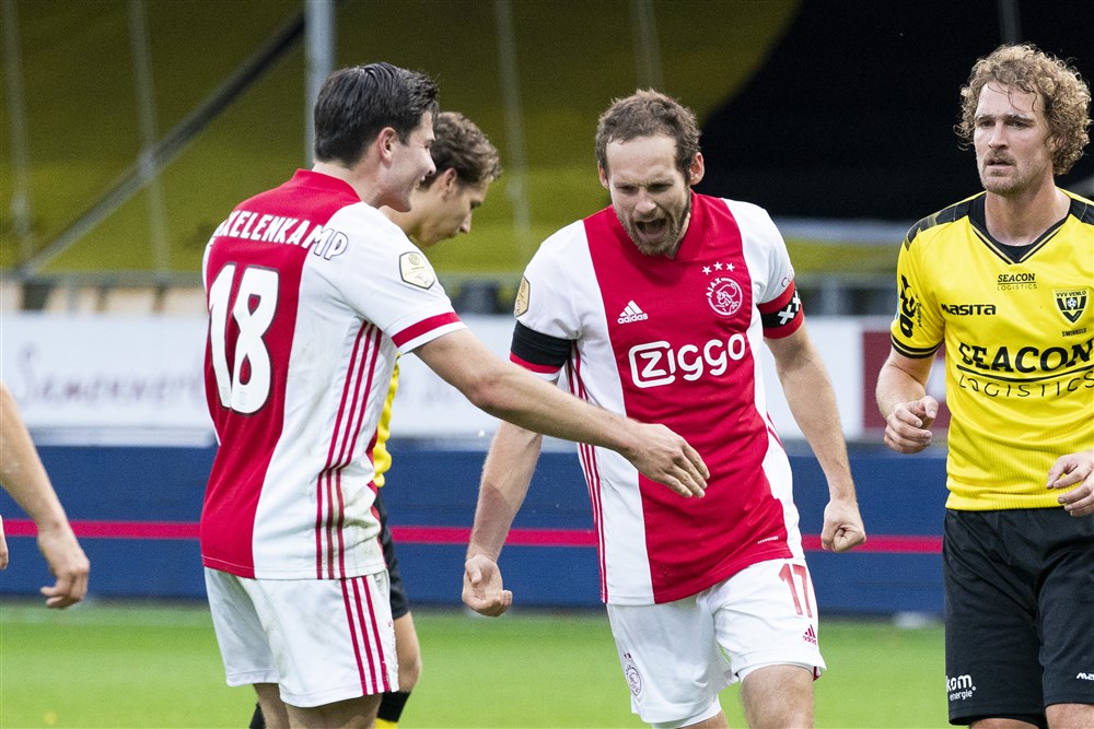 Alle dubbele cijfers op een rij: Ajax baas boven baas met bizarre score