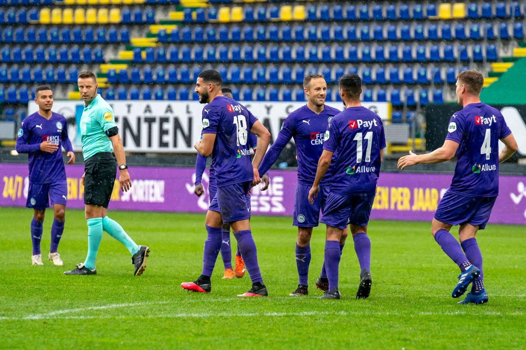 Groningse tandem Strand Larsen/Van Hintum geeft ploeterend Fortuna nieuwe tik