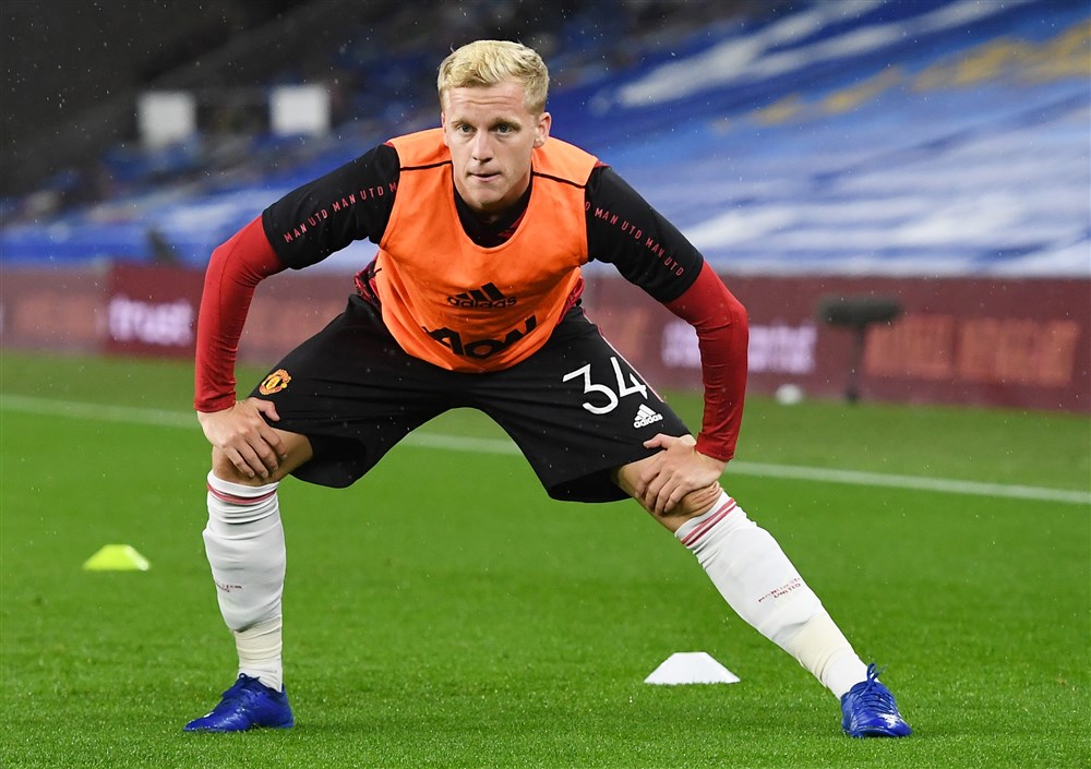 Solskjaer voorspelt 'grote rol' voor bankzitter Van de Beek