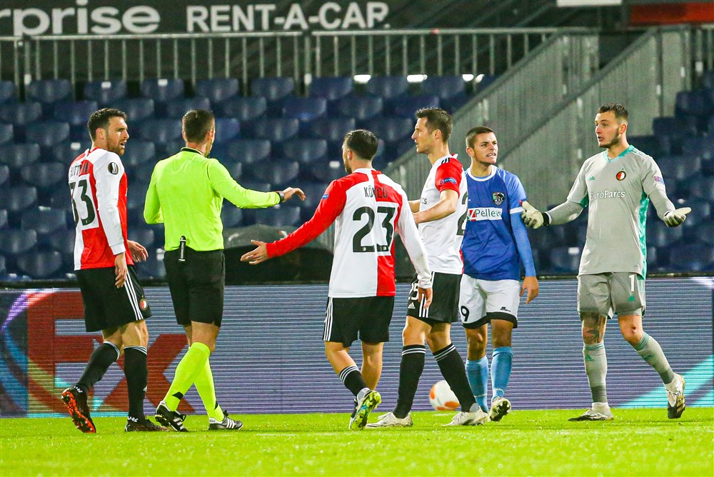 Ongewenst unicum voor Feyenoord met drie strafschoppen tegen