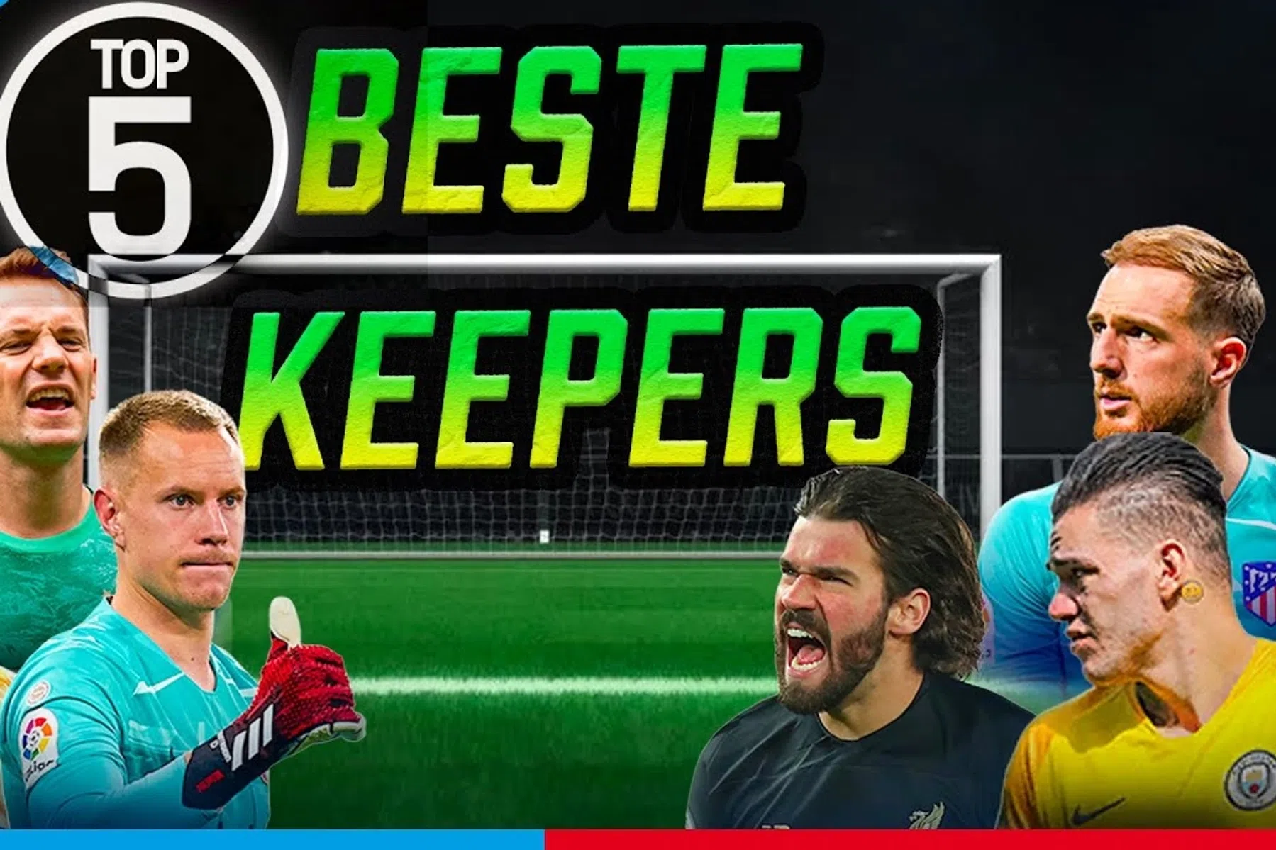Top 5 beste keepers: 'Hij komt uit als een beest, de Virgil van Dijk onder de keepers'