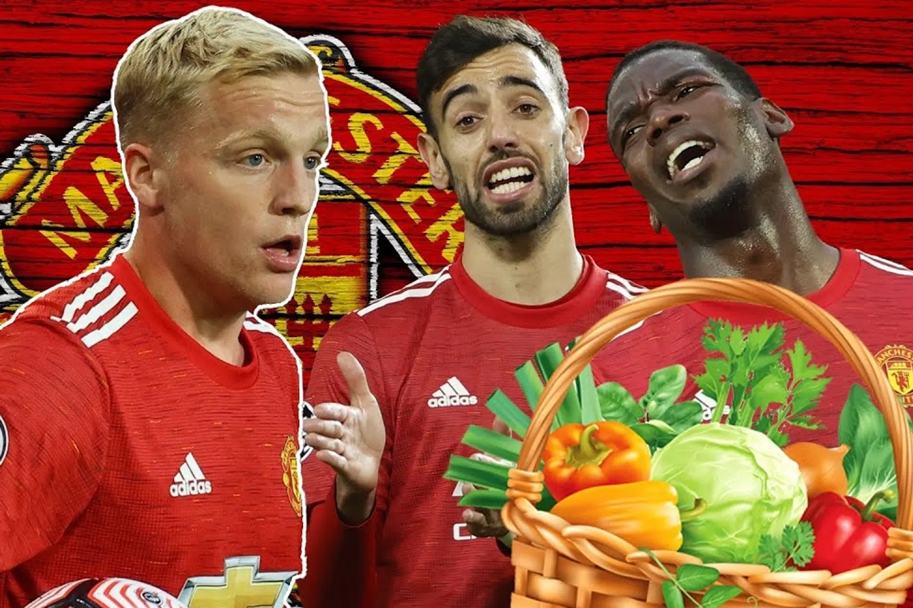 Hoop voor Donny: United-salade met Fernandes, Pogba, Fred en Van de Beek