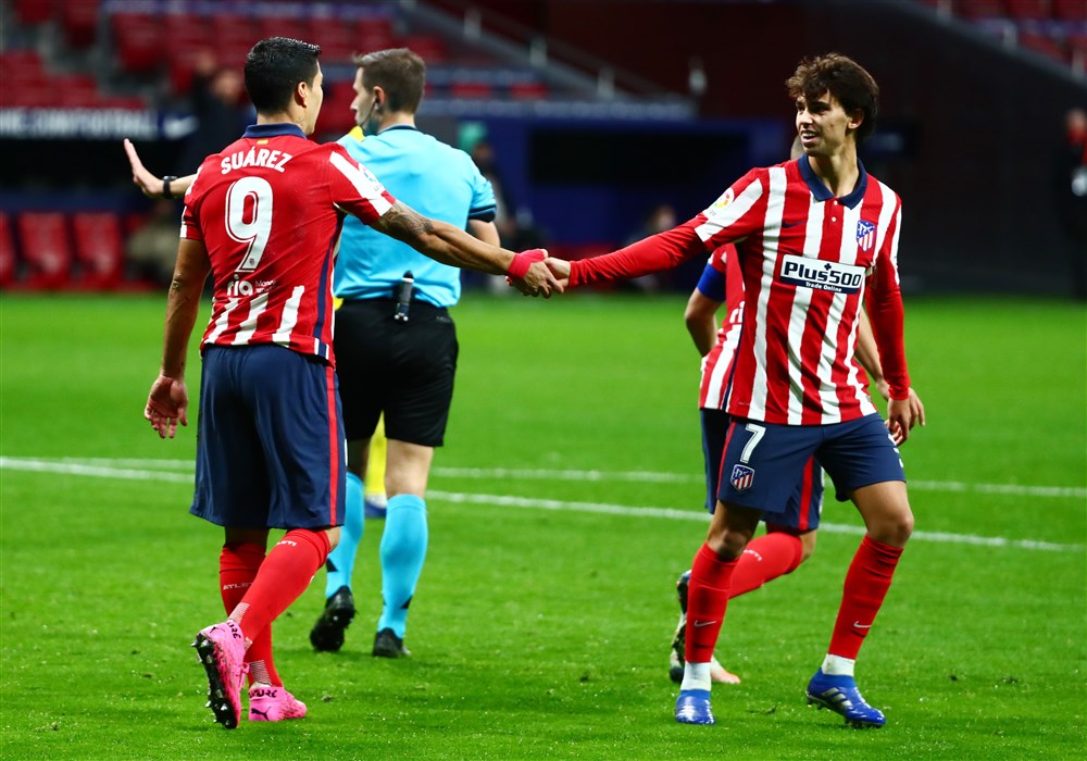 João Félix en Suárez schieten Atlético op zorgeloze avond naar koppositie 