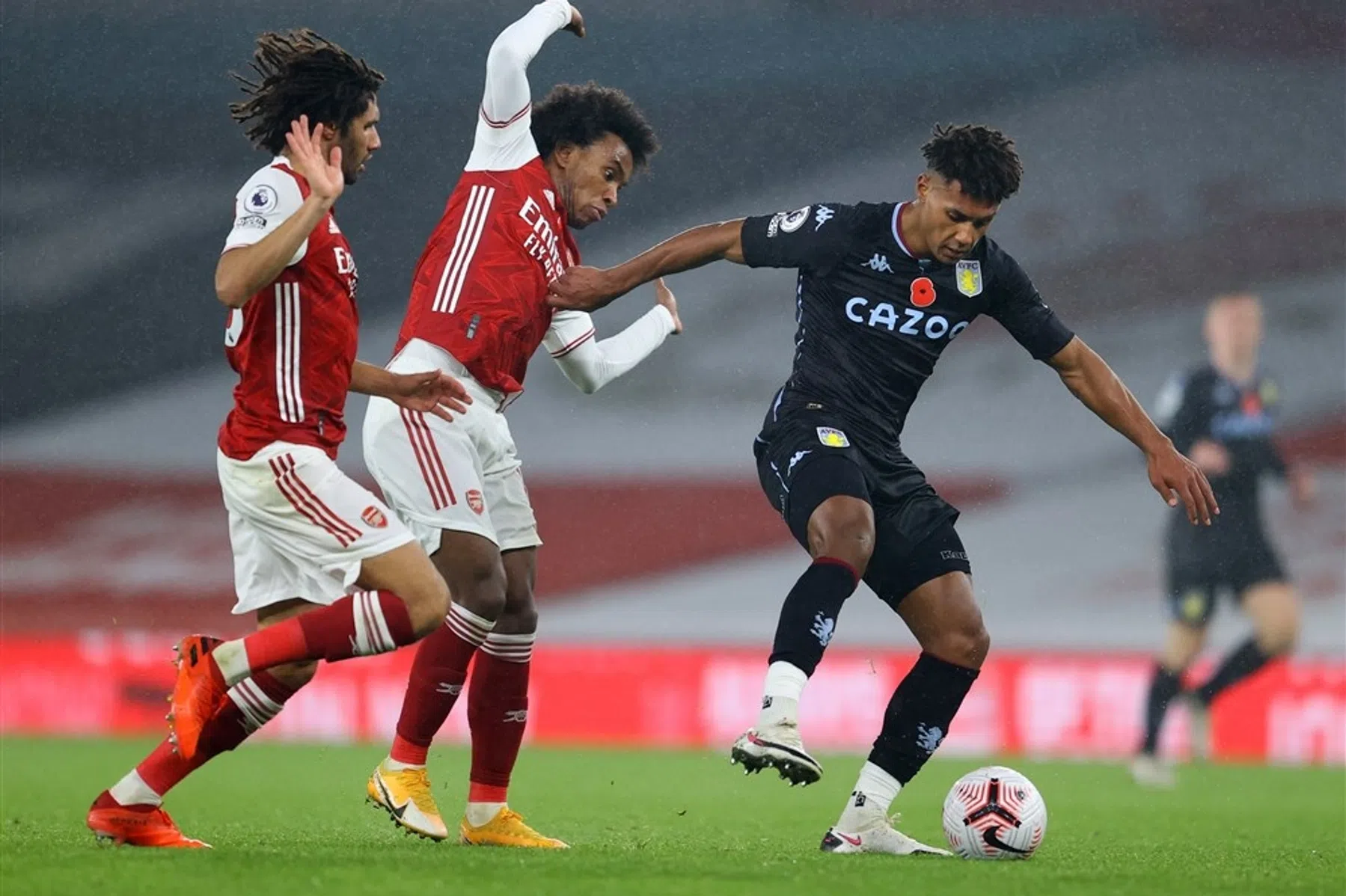 Aston Villa zet improductief Arsenal op eigen veld te kijk