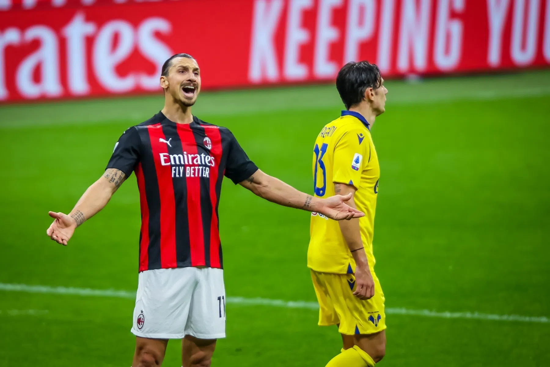 Ibrahimovic eist in meerdere opzichten hoofdrol op bij escape Milan