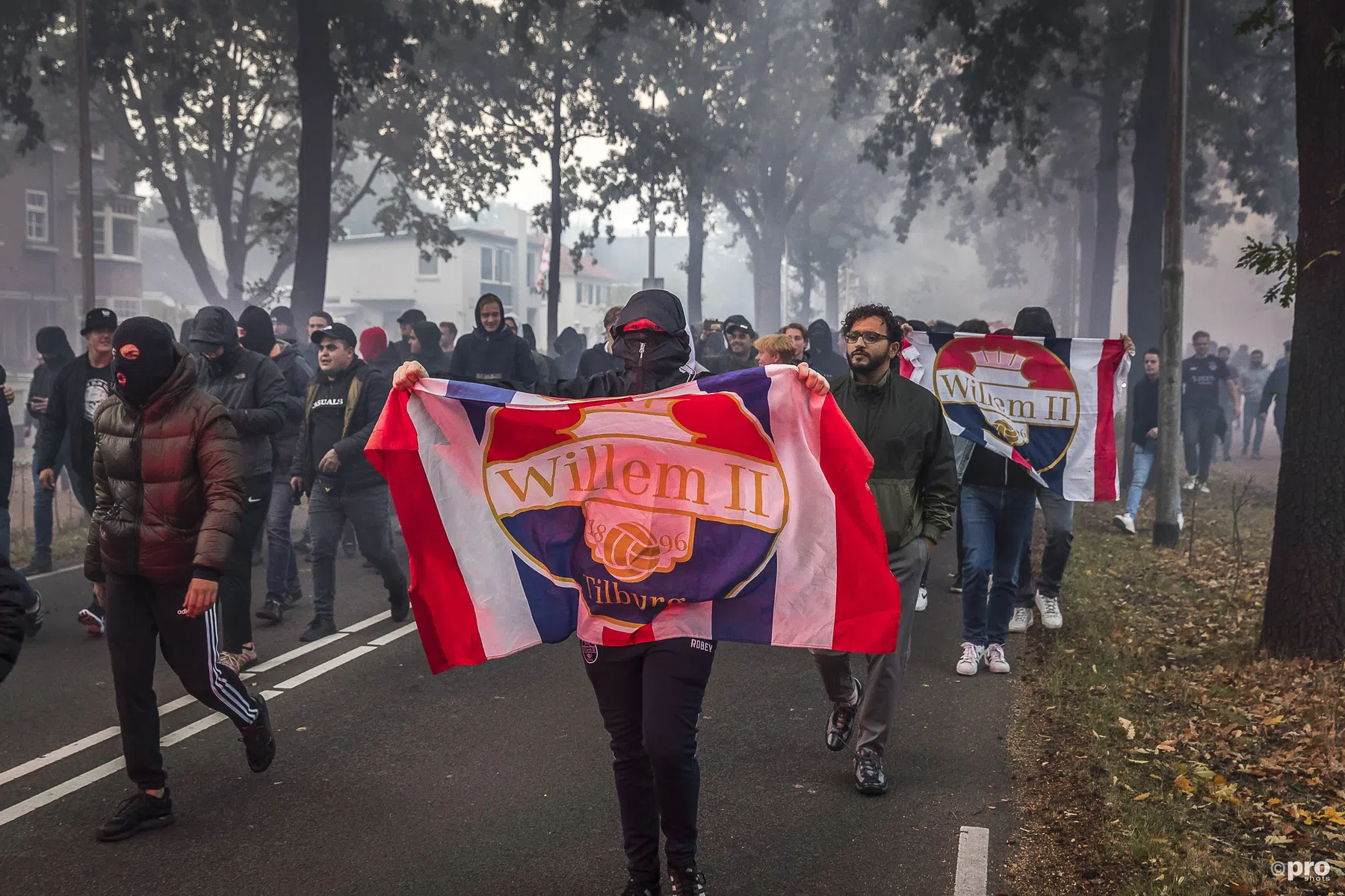 Corona-experiment in Tilburg: Willem II tóch gesteund door gezang van fans