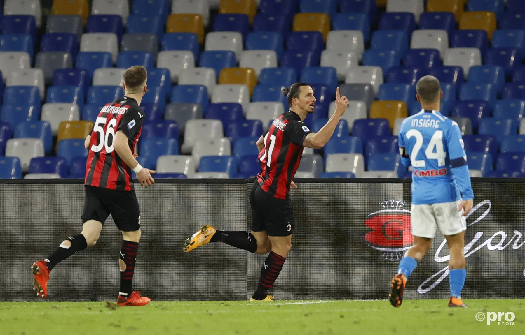 Napoli weet het ook: op Ibrahimovic staat geen maat