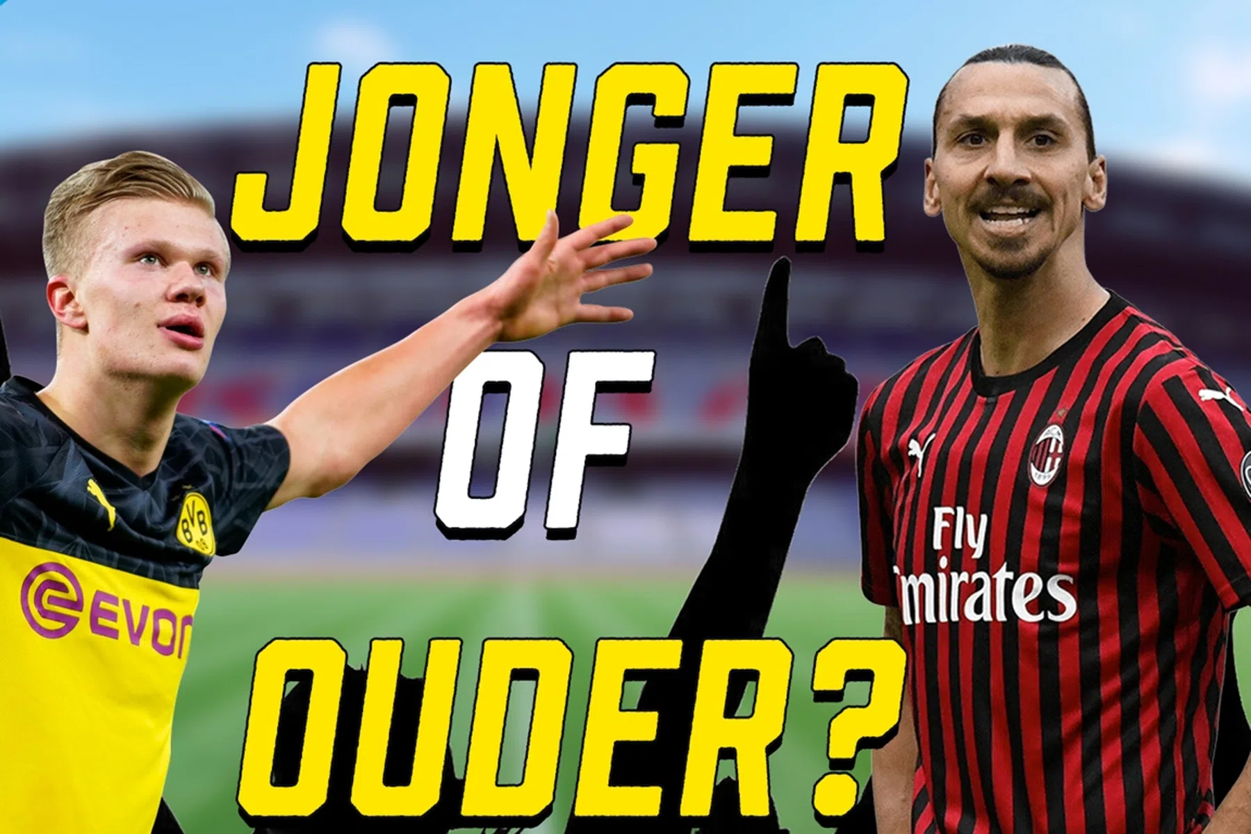 Wiens prestatie is knapper? Die van Ibrahimovic (39) of Haaland (20)?