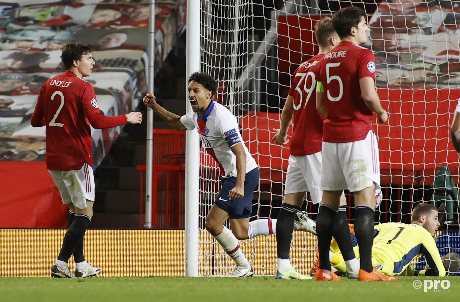 Paris Saint-Germain dwingt Man Utd tot 'finale' tegen Leipzig