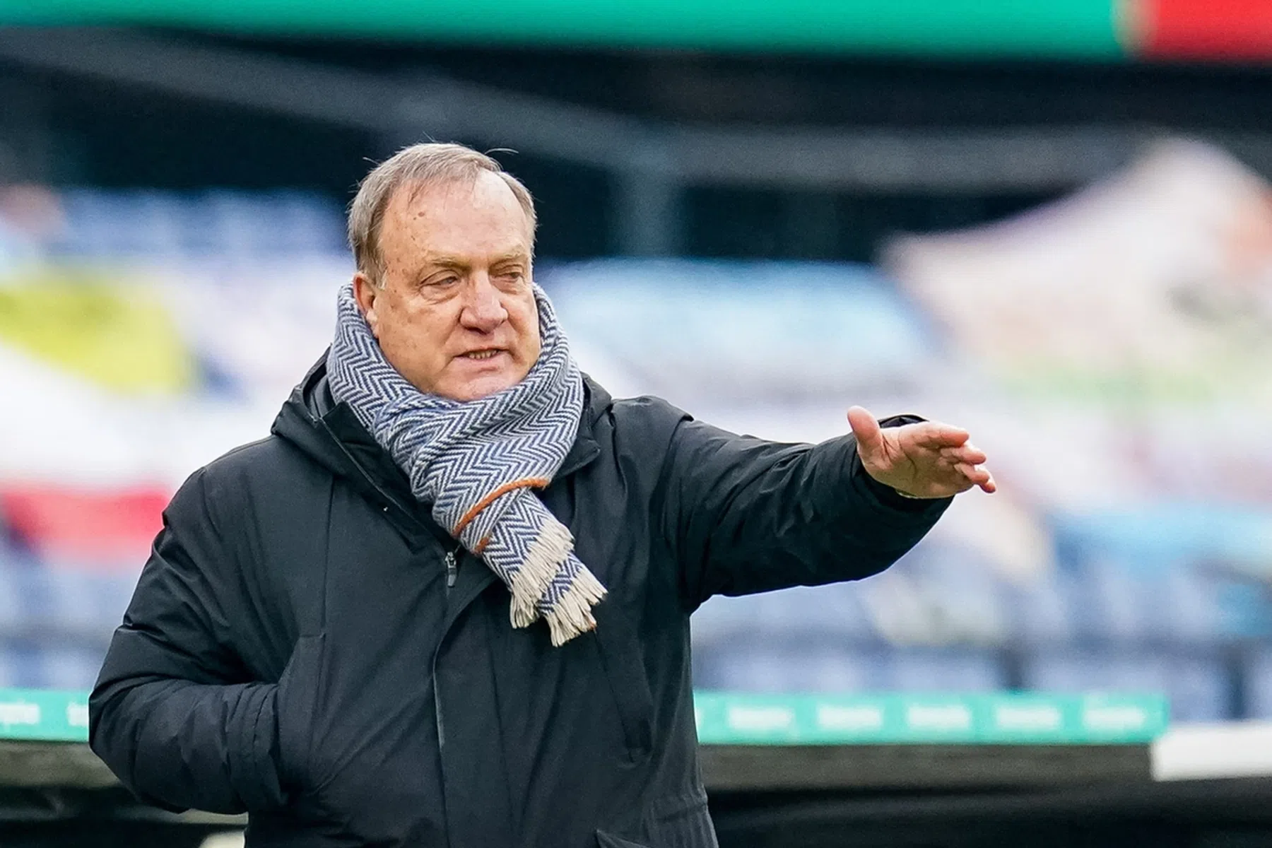 Advocaat: 'Het is echt een kunstwerk dat we nog zo hoog staan'