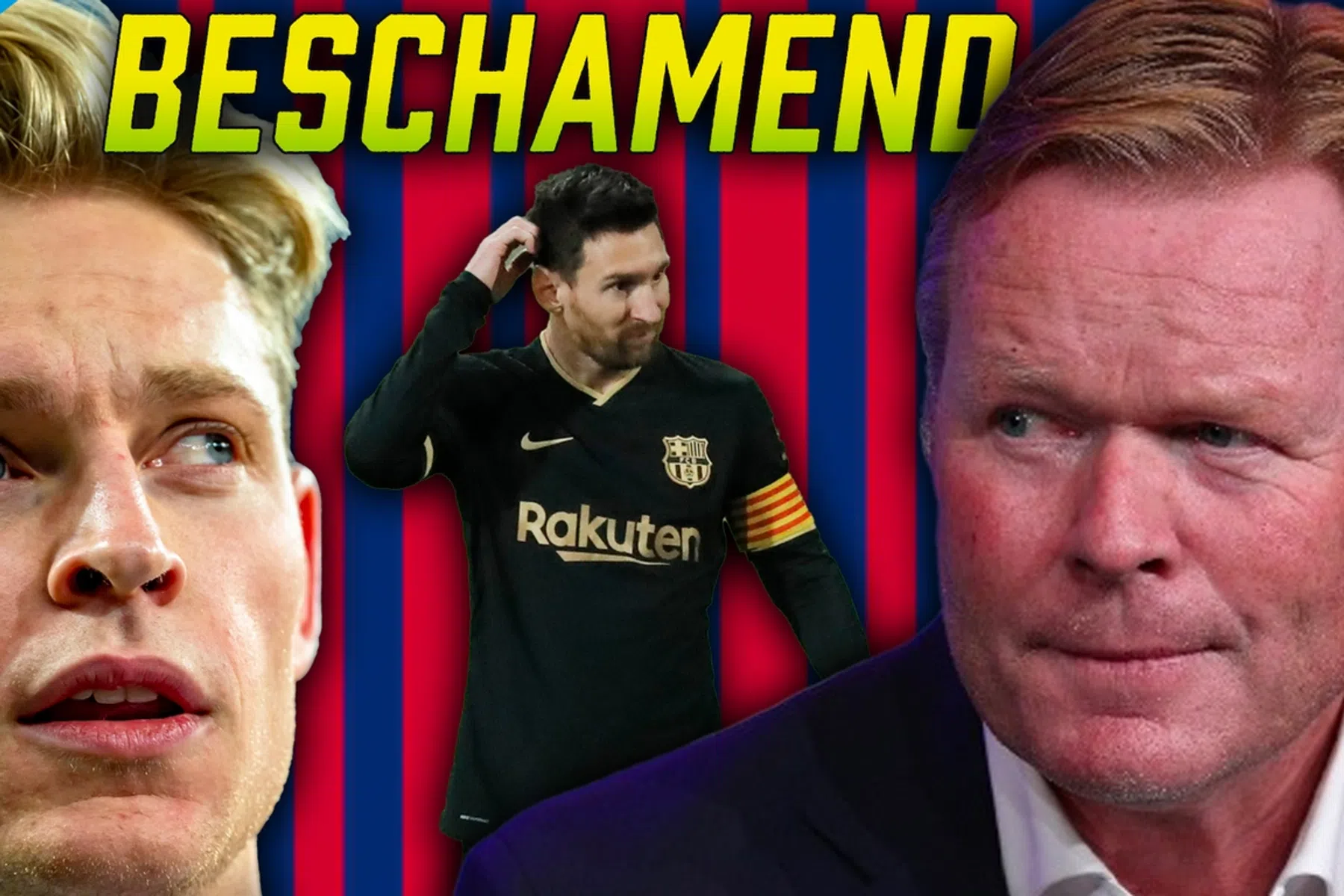 Alarmfase 1 voor Koeman: 'Al zijn spelers zijn verschillende BV'tjes'