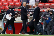 Thumbnail for article: Spaanse journalisten proberen Zidane uit de tent te lokken na Koeman-uitspraken