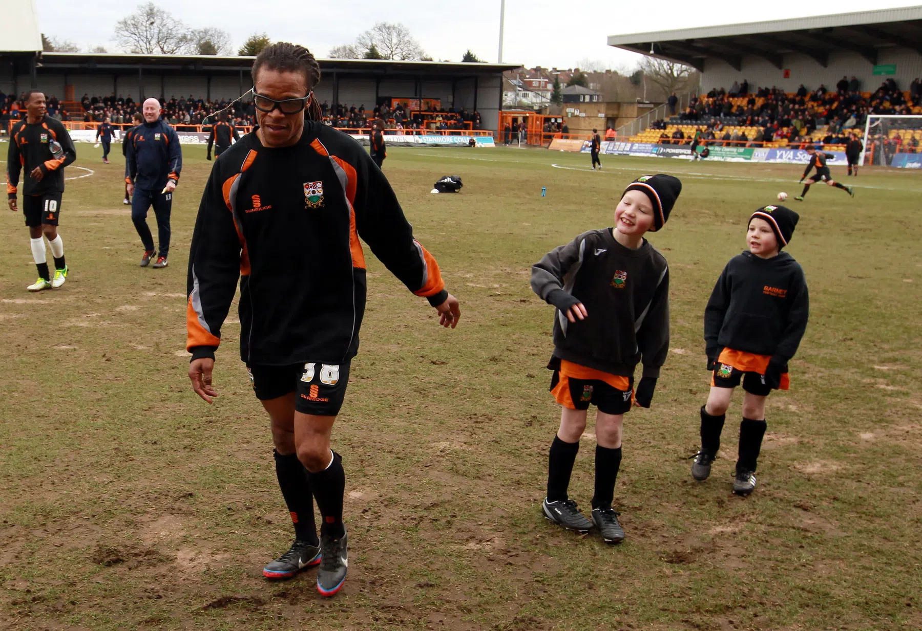 Reconstructie: toen Edgar Davids het kleine Barnet bij de hand nam