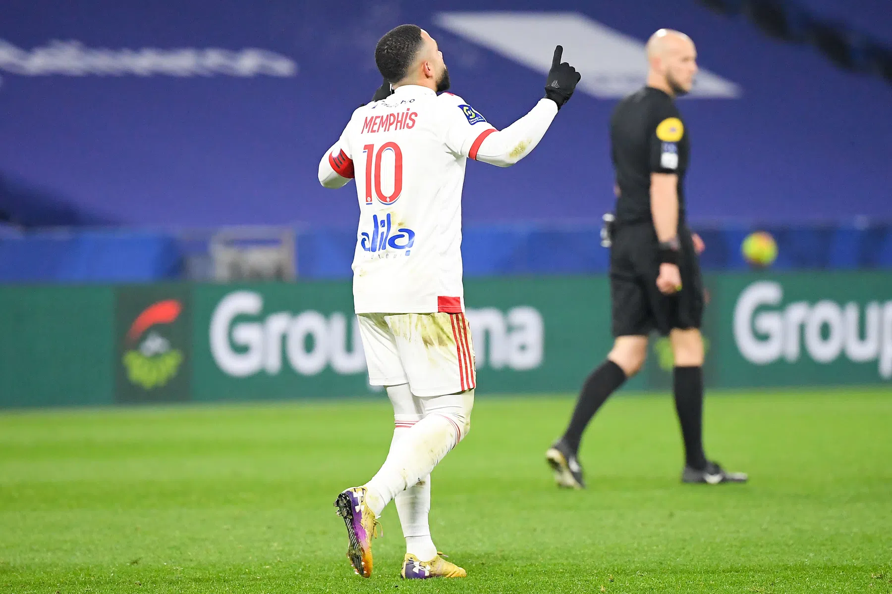 Begeerde Memphis toont opnieuw enorme waarde voor koploper Lyon