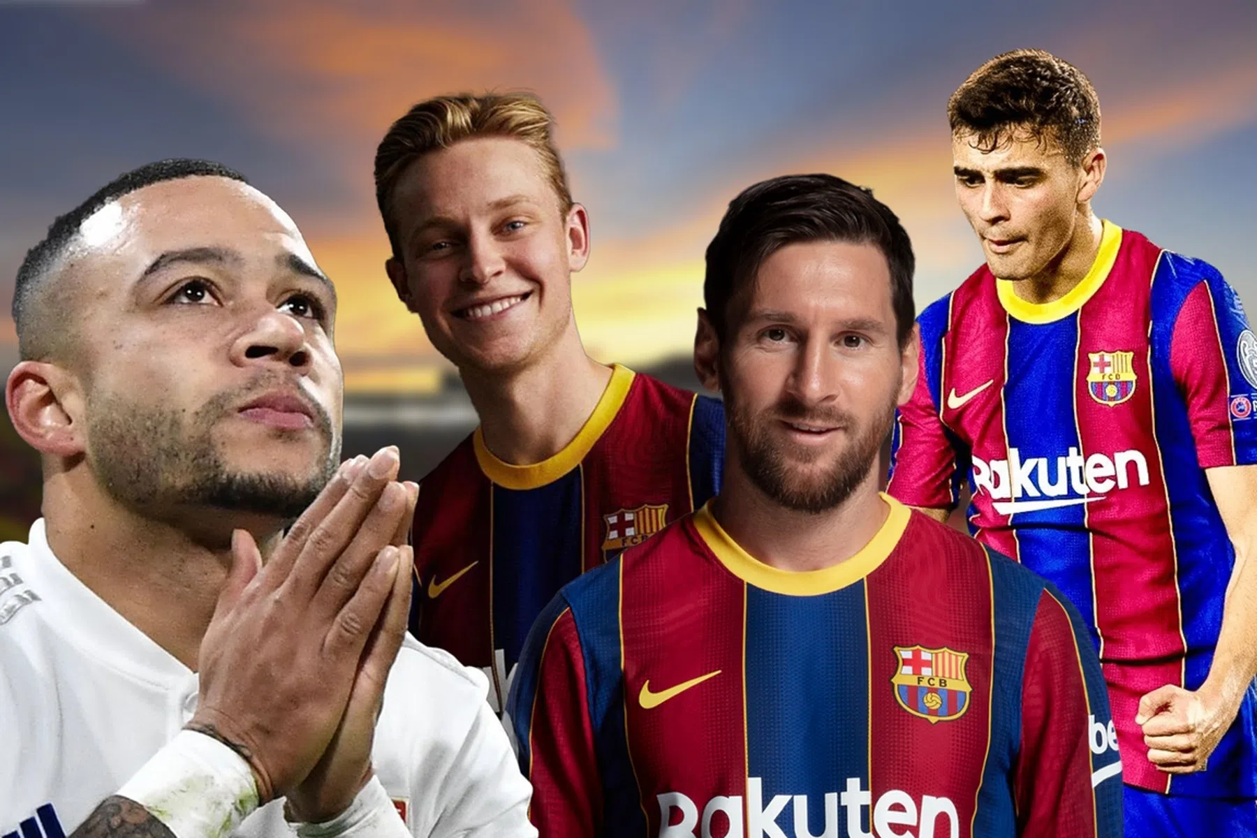 Memphis als extra toevoeging voor de Frenkie-Pedri-Messi-connectie?