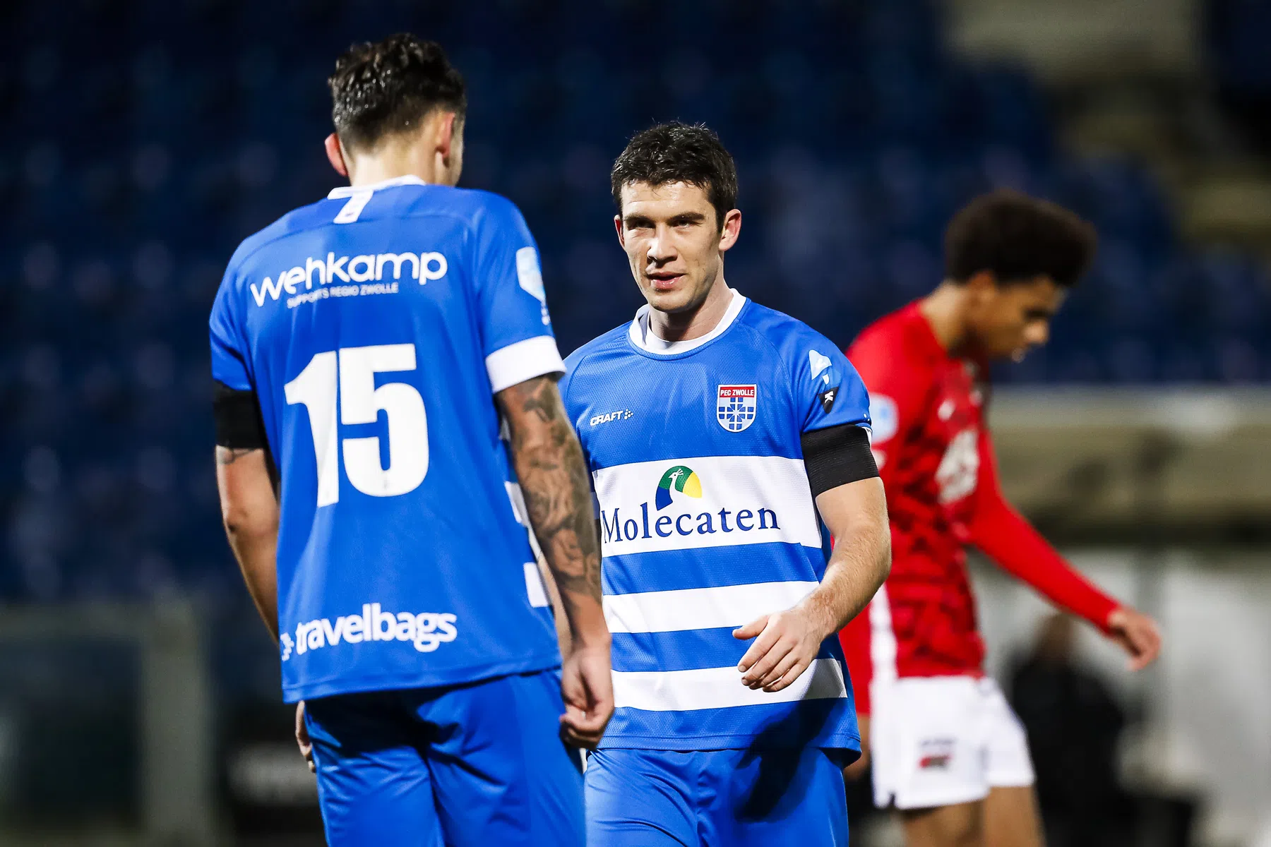 Kleedkamerhumor bij PEC na 'echte spitsengoal' van Clement