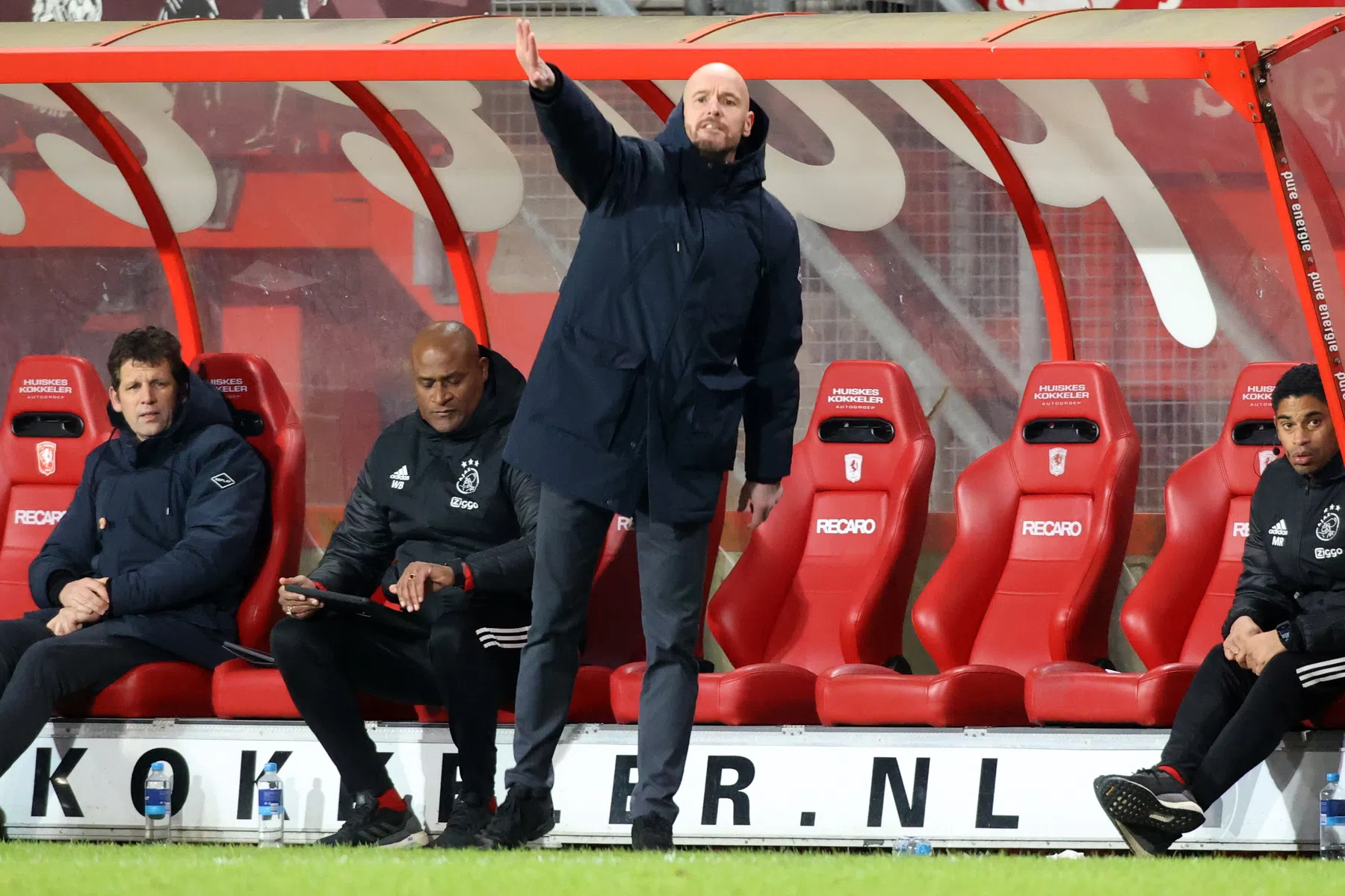 Haller en Ten Hag gaan proberen om Huntelaar bij Ajax te houden