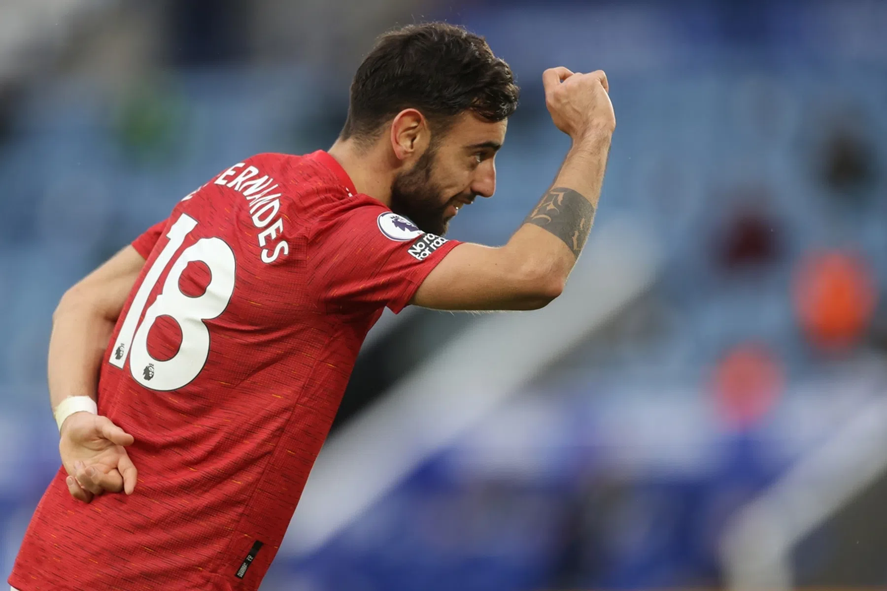El Ghazi kan Bruno Fernandes niet van Premier League-unicum afhouden
