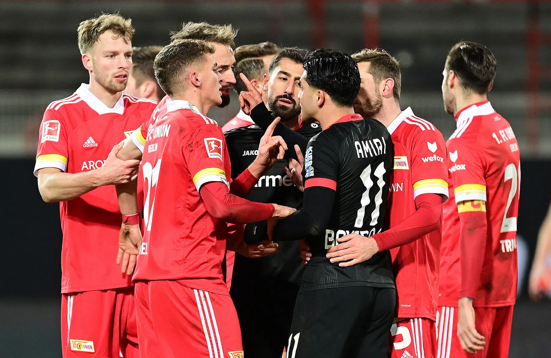 Kou uit de lucht na vermeend racisme bij Union Berlin-Leverkusen