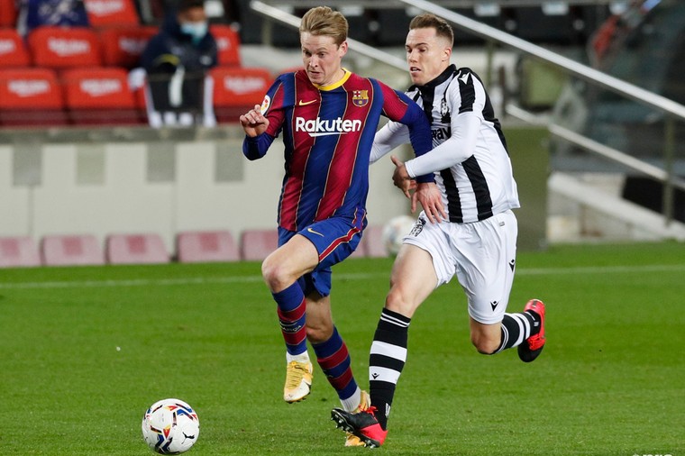 Koeman heeft Frenkie de Jong niet nodig in bekerduel