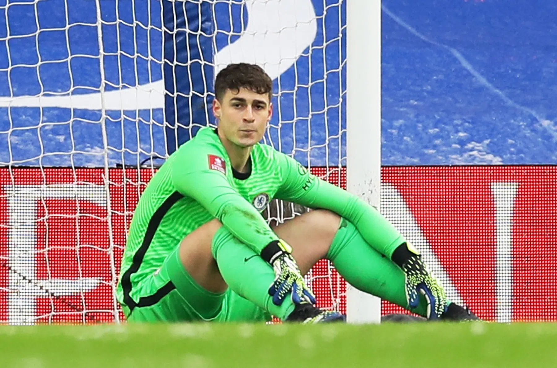 Blunder Kepa zorgt ervoor dat Lampard opnieuw nauwelijks kan ontspannen