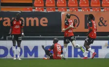 Thumbnail for article: Lorient-spelers zetten PSG en Neymar voor schut en vieren goal à la Haaland 
