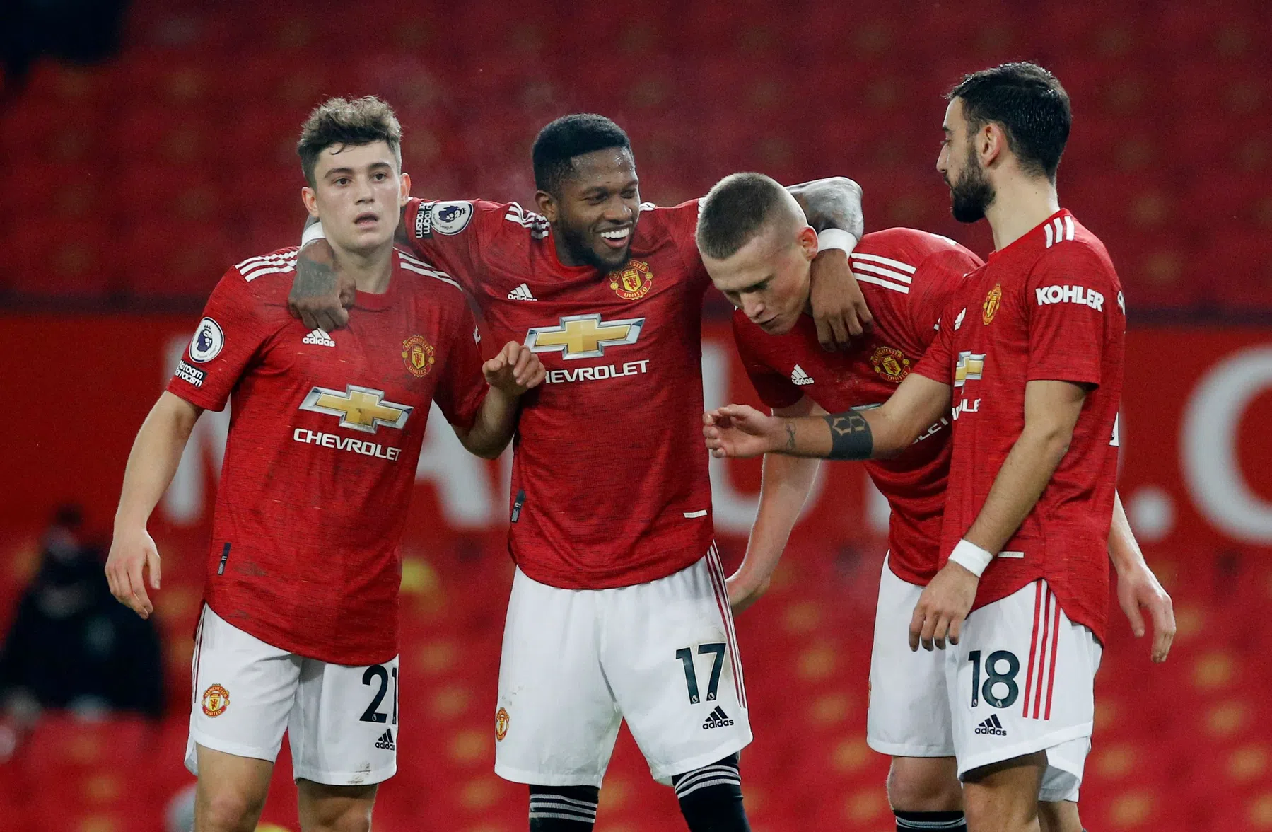 Man Utd evenaart Premier League-record op ongekend doelpuntrijke avond