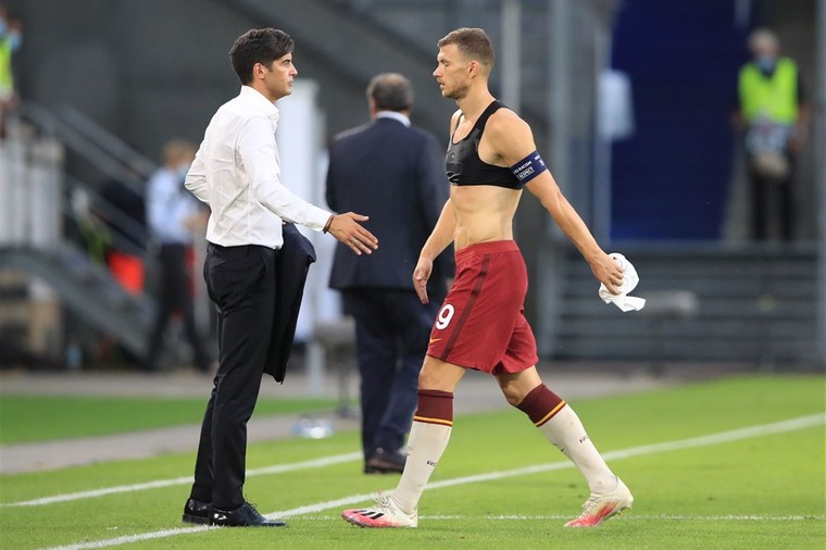Gewapende vrede tussen Dzeko en Fonseca op Roma-vulkaan