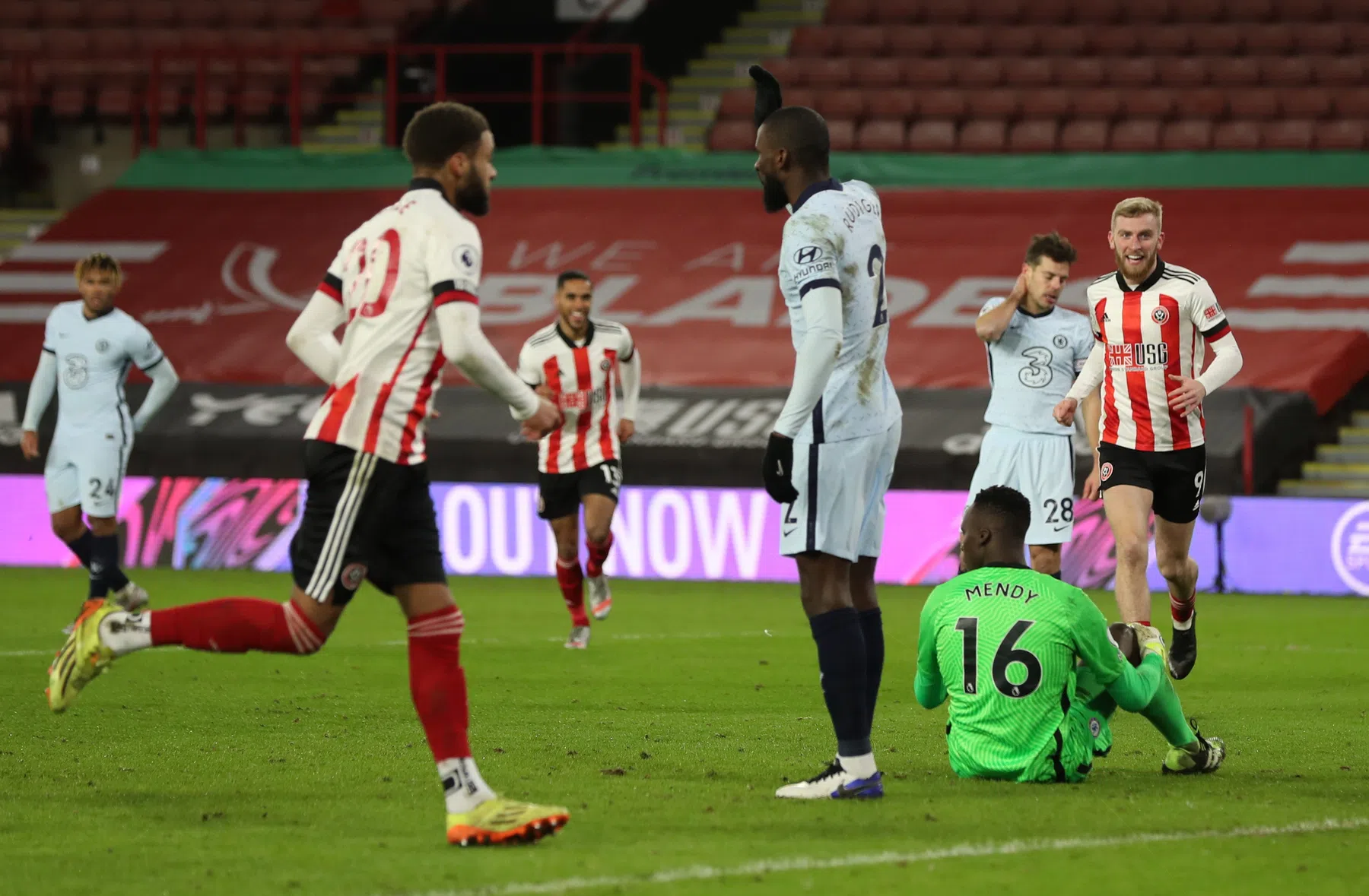 Chelsea herstelt zich dankzij VAR van gigantische ketser Rüdiger