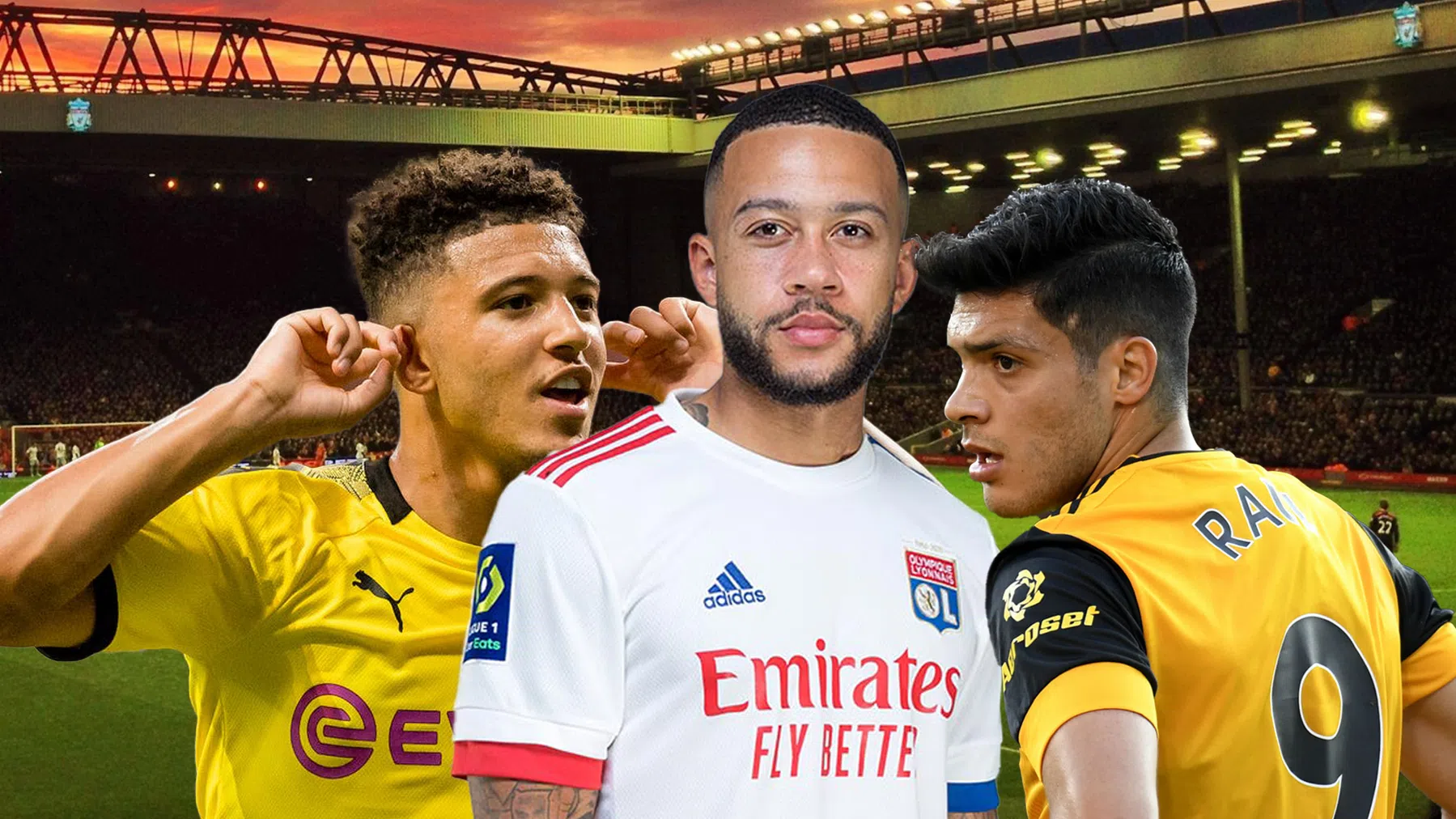 Liverpool zoekt versterking: Raúl Jiménez, Sancho of Memphis?
