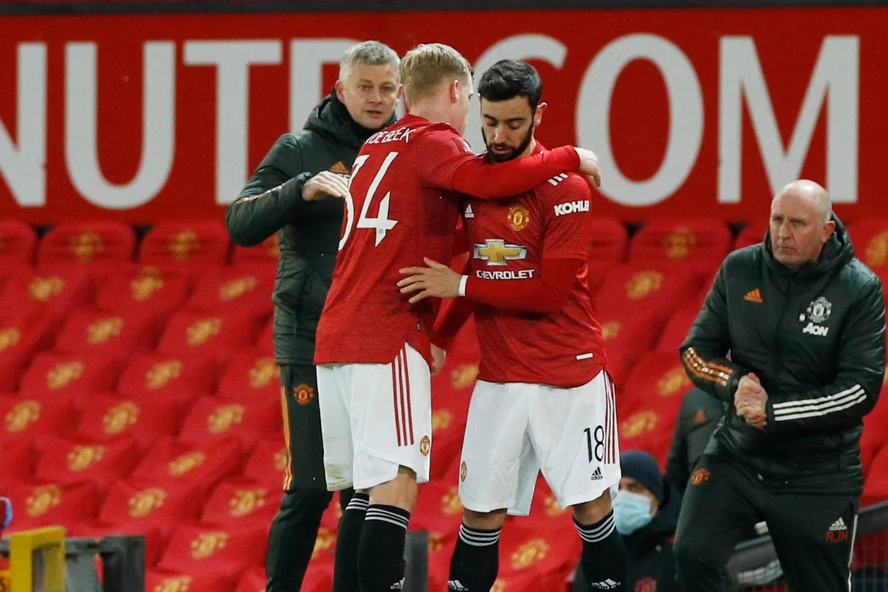 'Gesprek met Solskjaer en blik op zijn gezicht zeggen alles over Van de Beek'