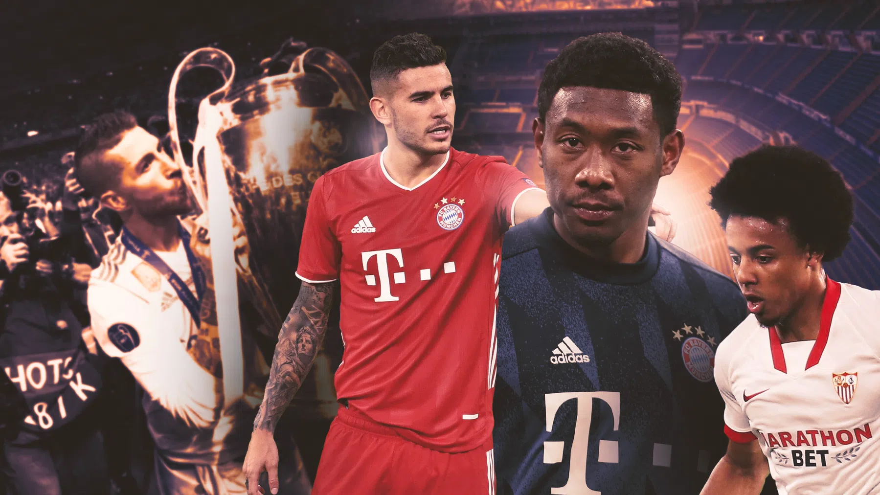 Transfertalk: Alaba, Koundé of Hernández als opvolger van Sergio Ramos?