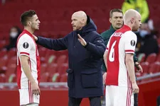 Thumbnail for article: Ten Hag trots op dubbelslag tegen Franse koploper: 'Dit is een héél grote prestatie'