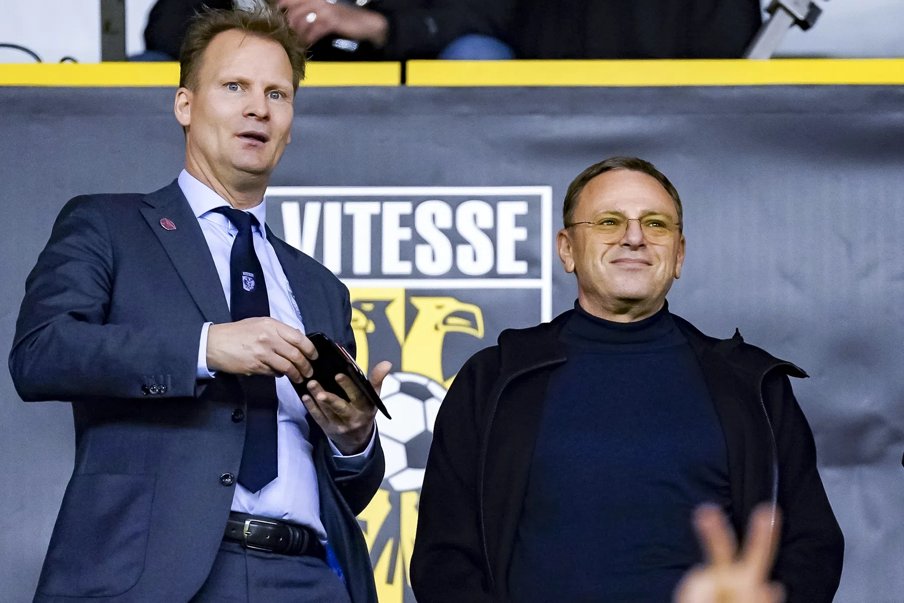 Vitesse-directeur Van Wijk: 'Net alsof wij ooit met een titel bezig zijn geweest'