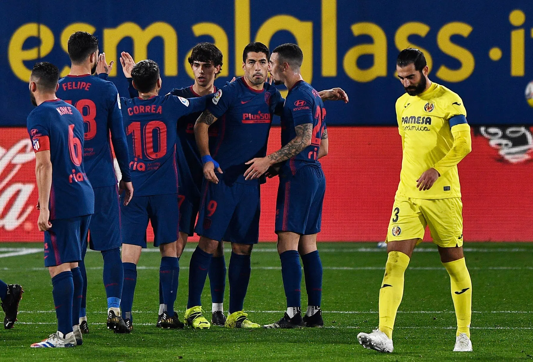 Knetterend Atlético legt druk weer bij Barcelona en Real Madrid