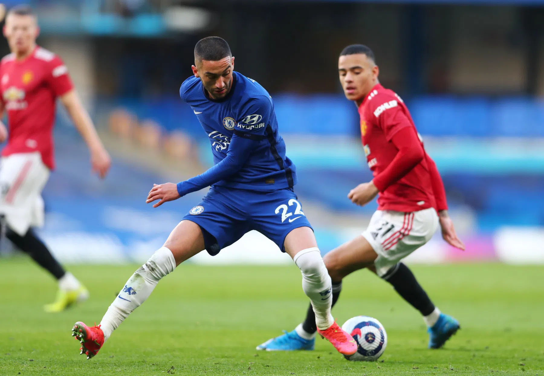 Kritiek op Ziyech na teleurstellende rentree in Chelsea-basis