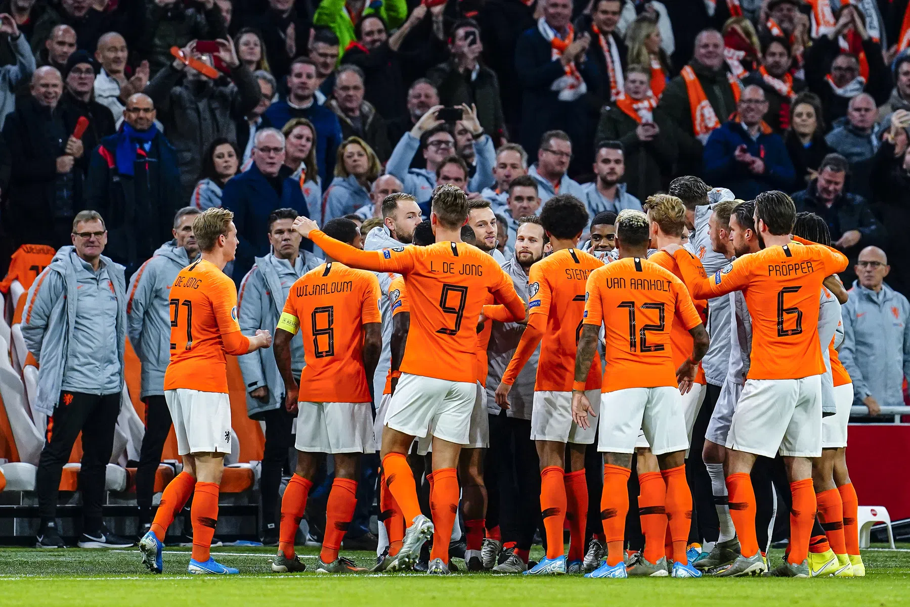 Geen twijfels bij de KNVB: 'Het EK gaat door en in Amsterdam'