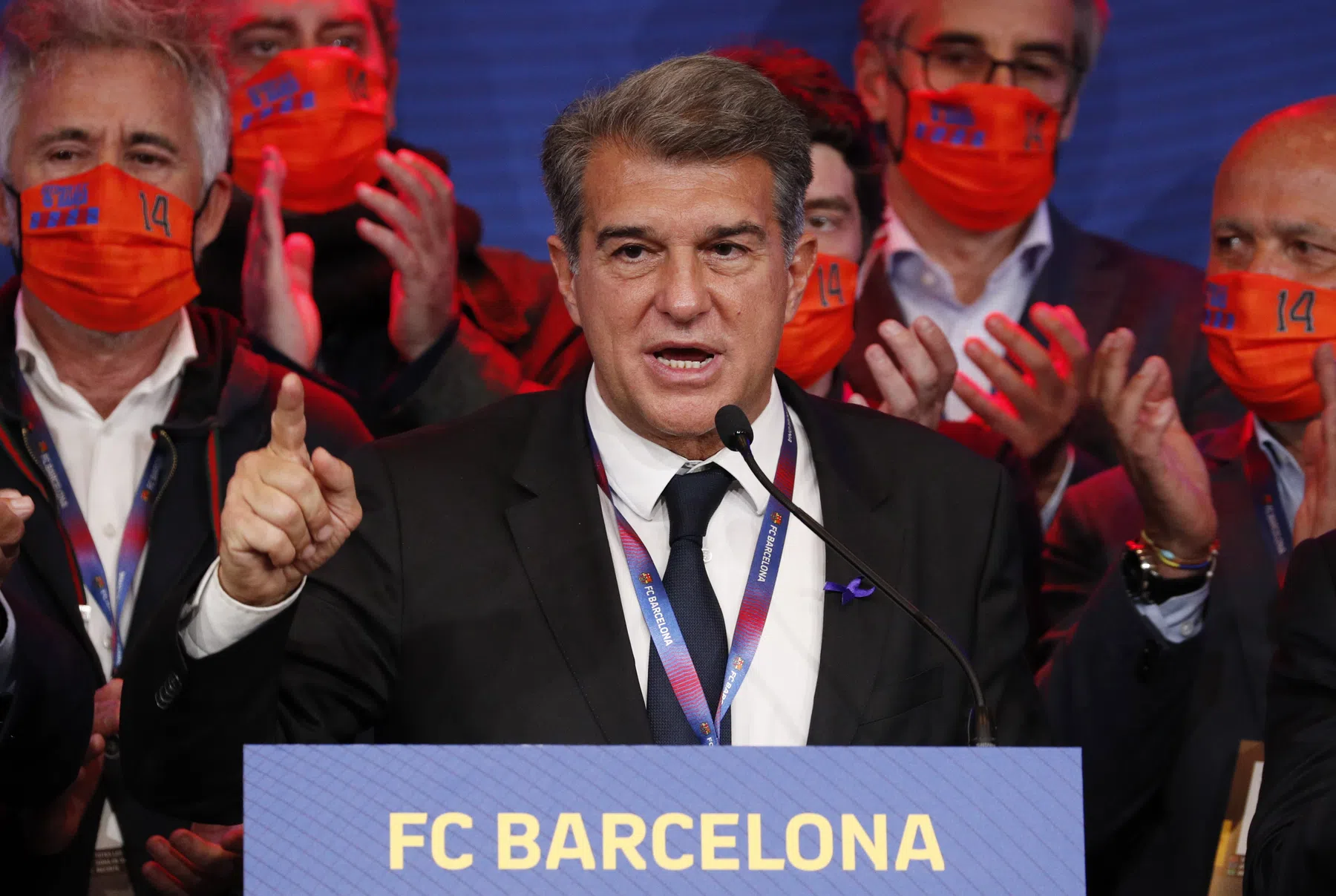 Laporta en zijn boodschap voor Messi