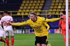 Thumbnail for article: Haaland zelfs ijskoud na VAR-chaos: Noors fenomeen weer beul Sevilla
