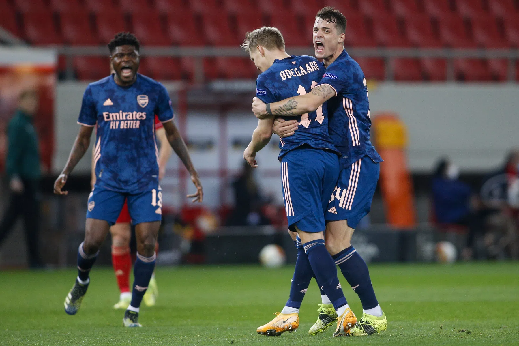 Ødegaard opent op fraaie wijze zijn rekening bij Arsenal
