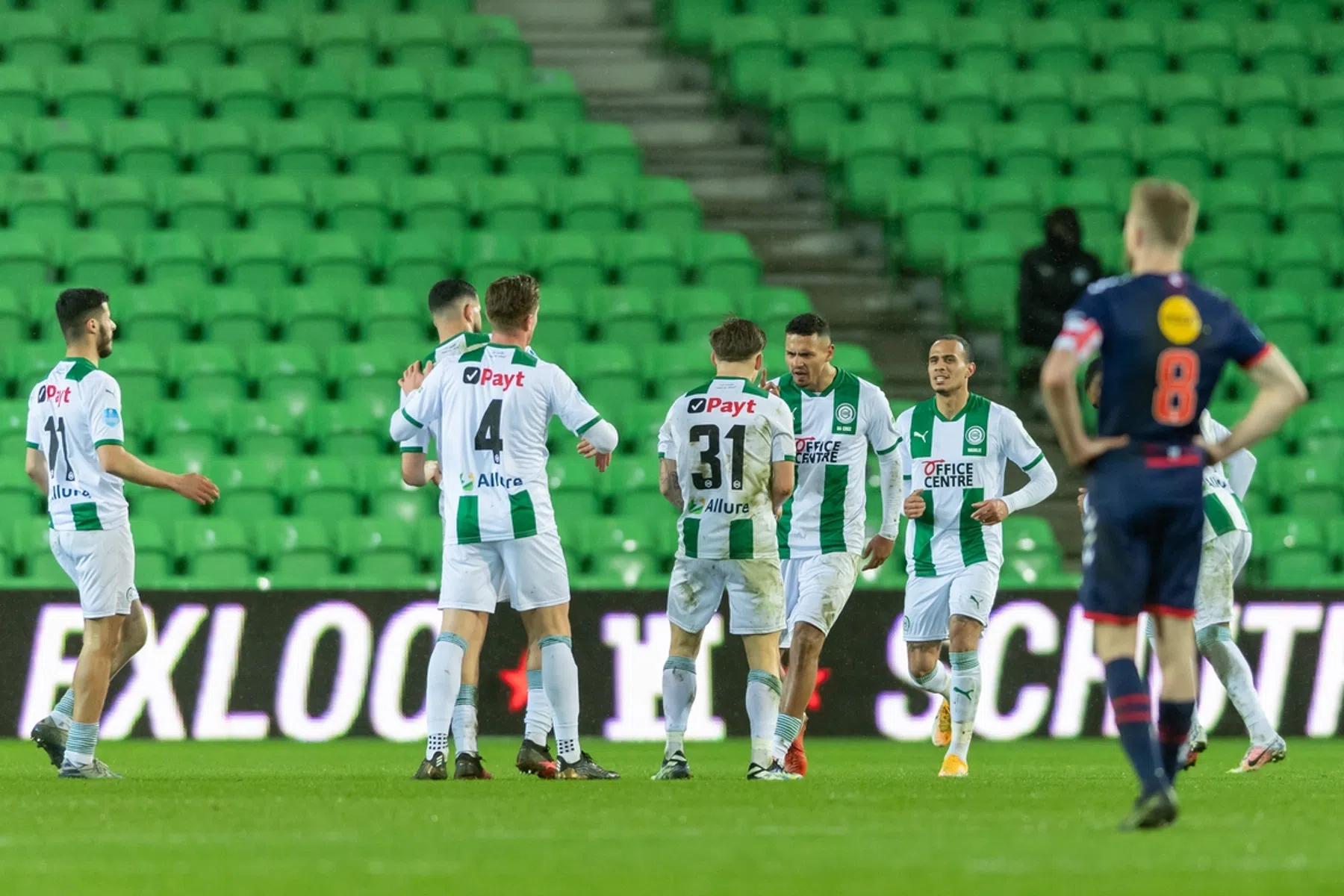 FC Emmen snijdt bij Groningen zichzelf in de vingers 