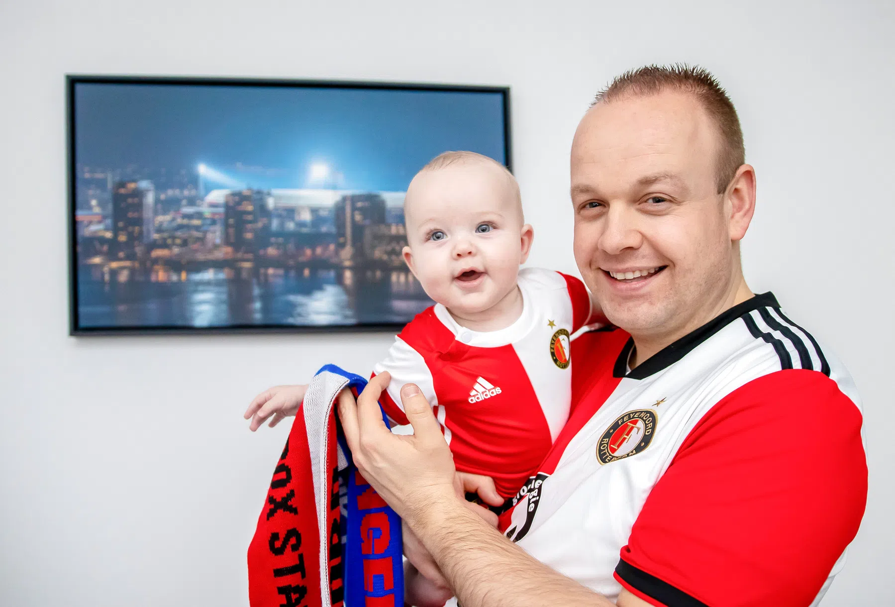 De Feyenoord-blues van een Friese straatveger