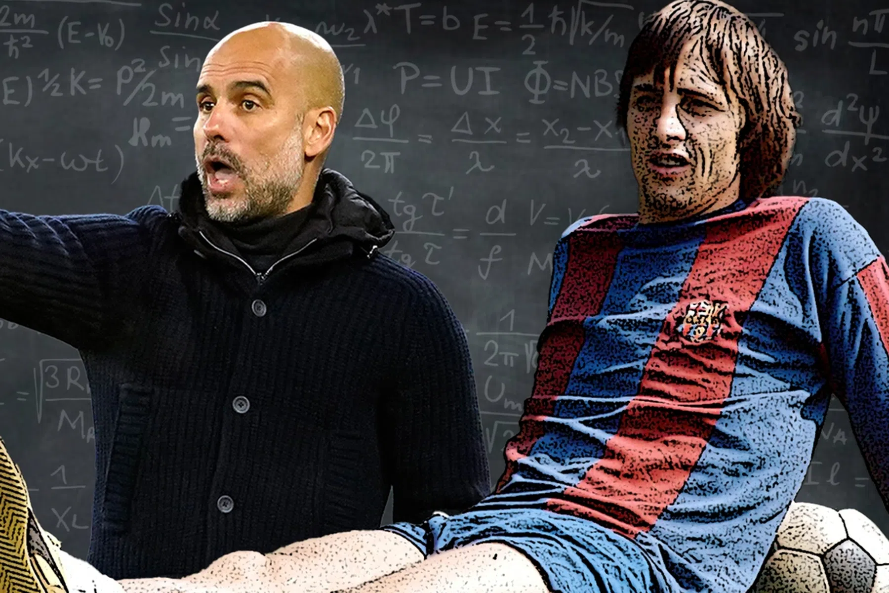 Kijk naar Manchester City en zie Johan Cruijff