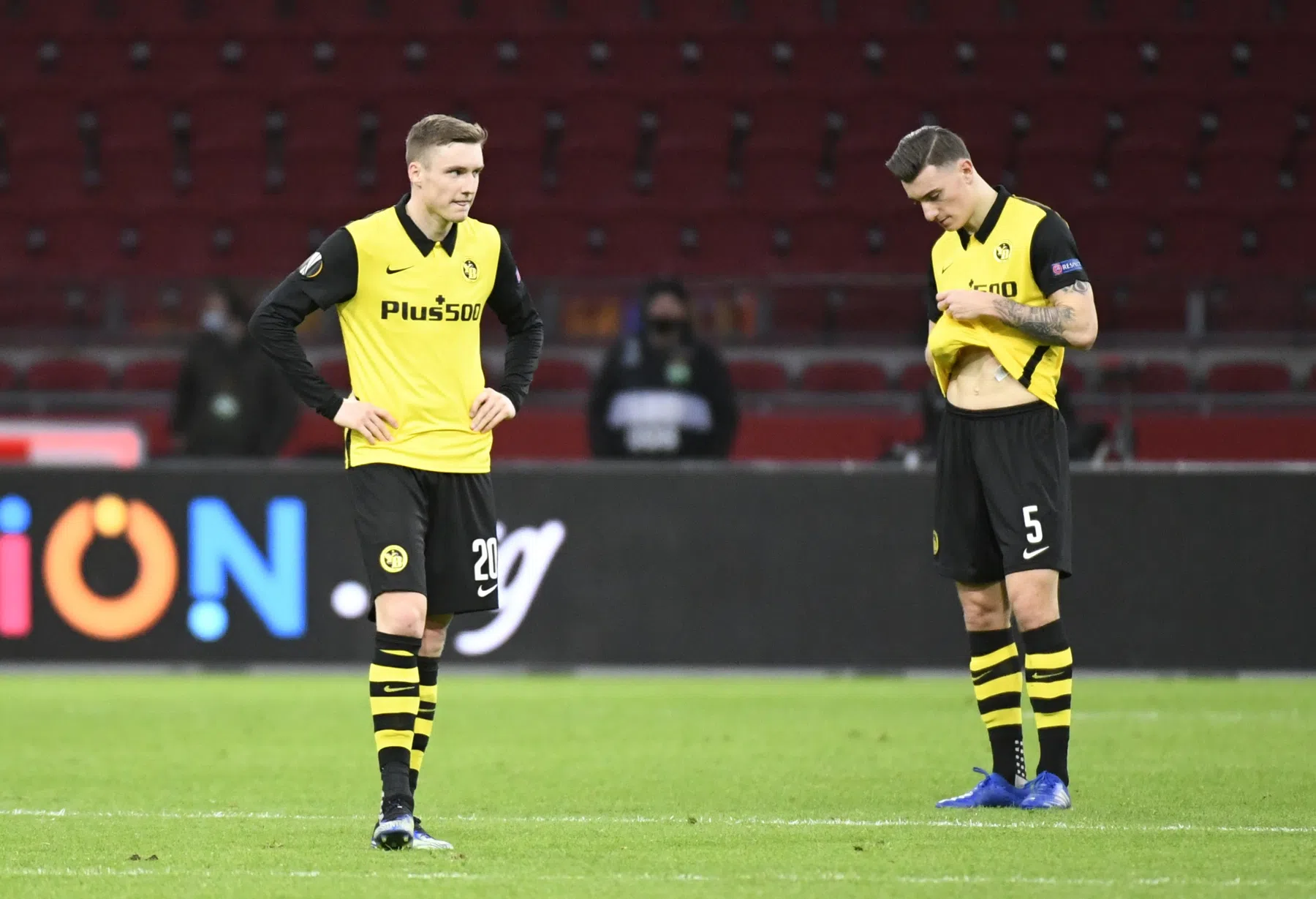 Young Boys lijkt nog niet te zijn bekomen van Ajax-dreun