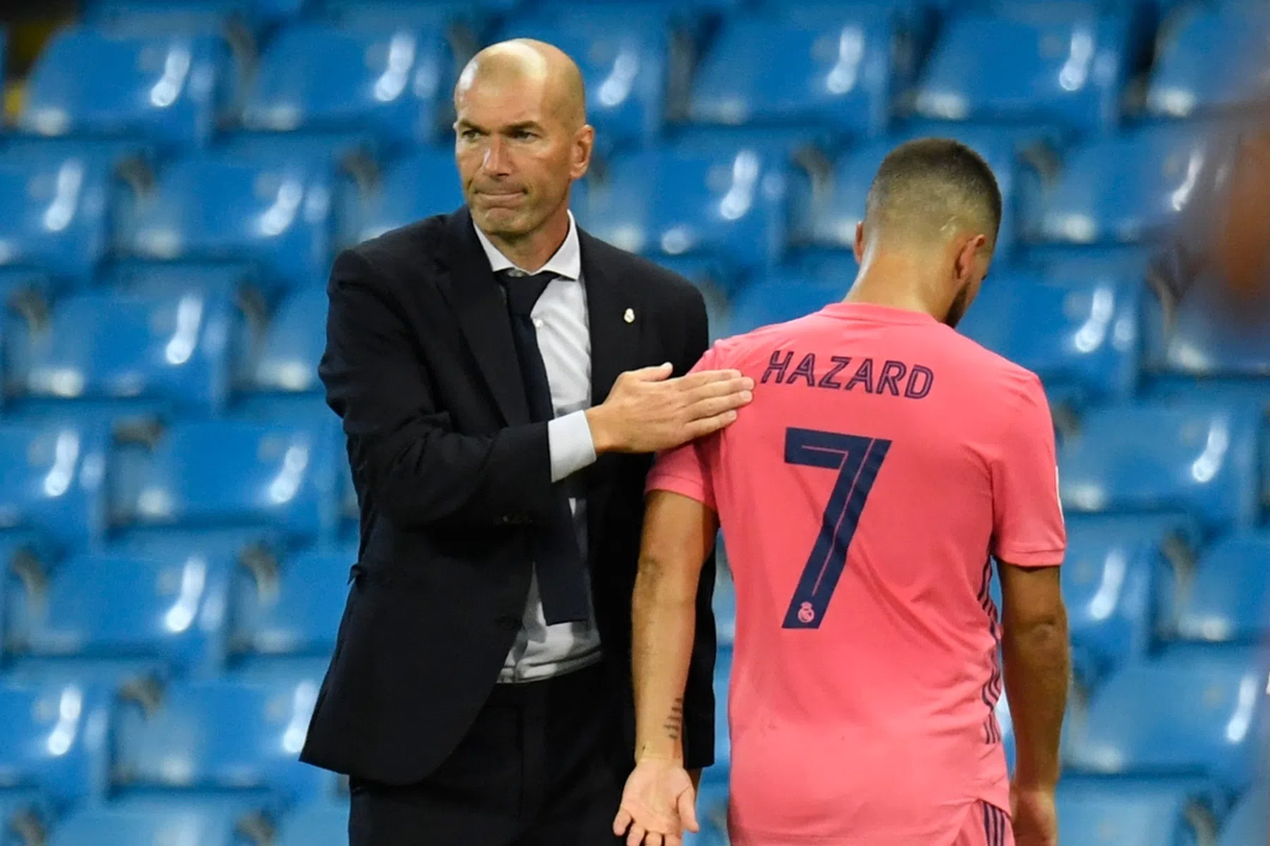 Zidane bestookt met vragen over 'onverklaarbare' blessure Hazard
