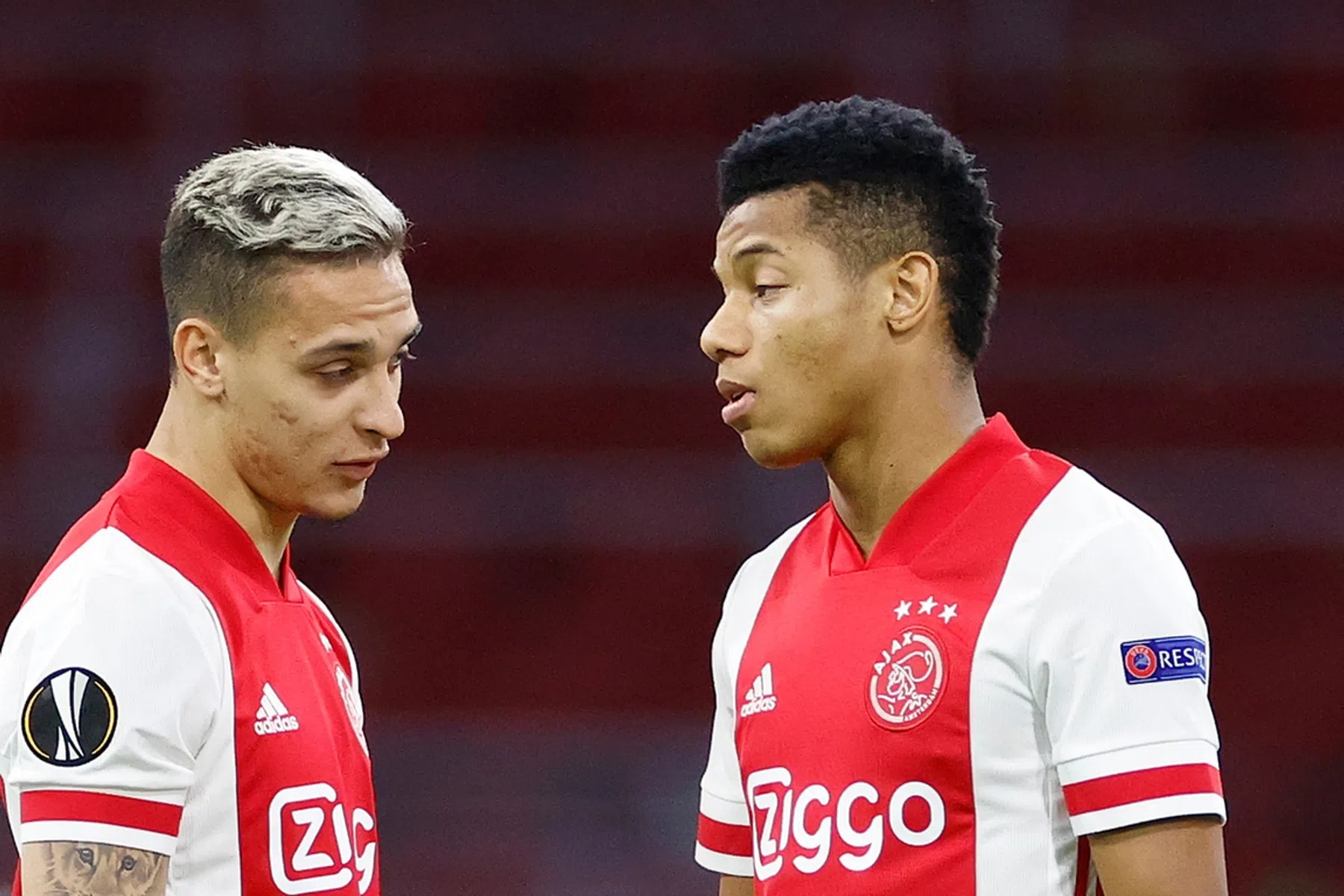 Antony wil niets weten van concurrentiestrijd met Neres